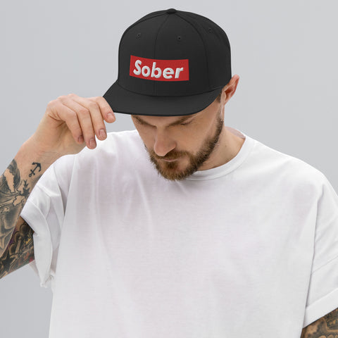 "Sober" Snapback Hat