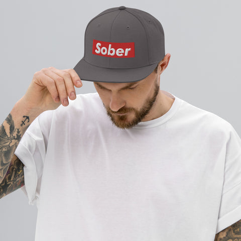 "Sober" Snapback Hat