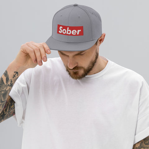 "Sober" Snapback Hat